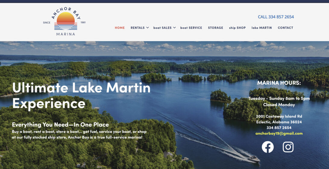 Anchor Bay Marina, Eclectic Alabama