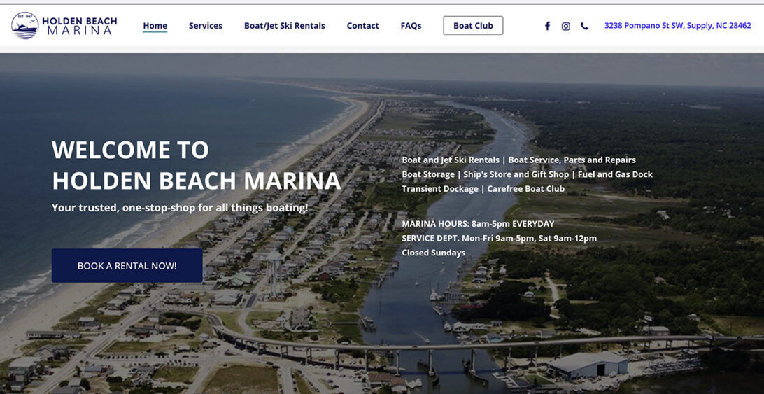 Holden Beach Marina in Supply, NC